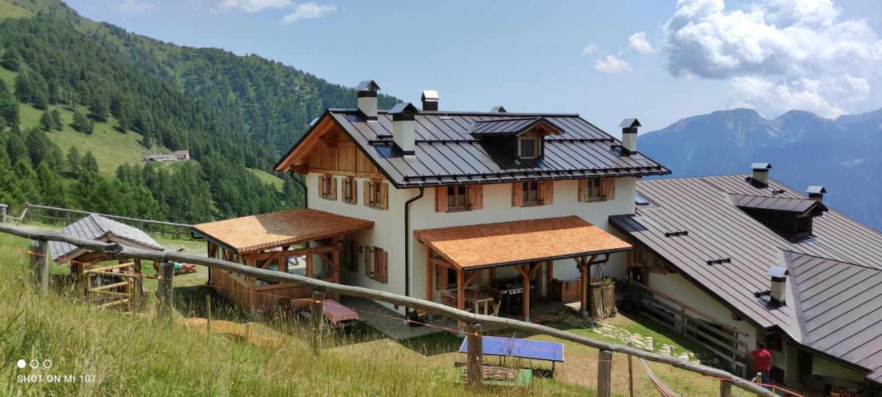 Restor Natura Malga Mondent Hotel Pracorno di Rabbi Buitenkant foto