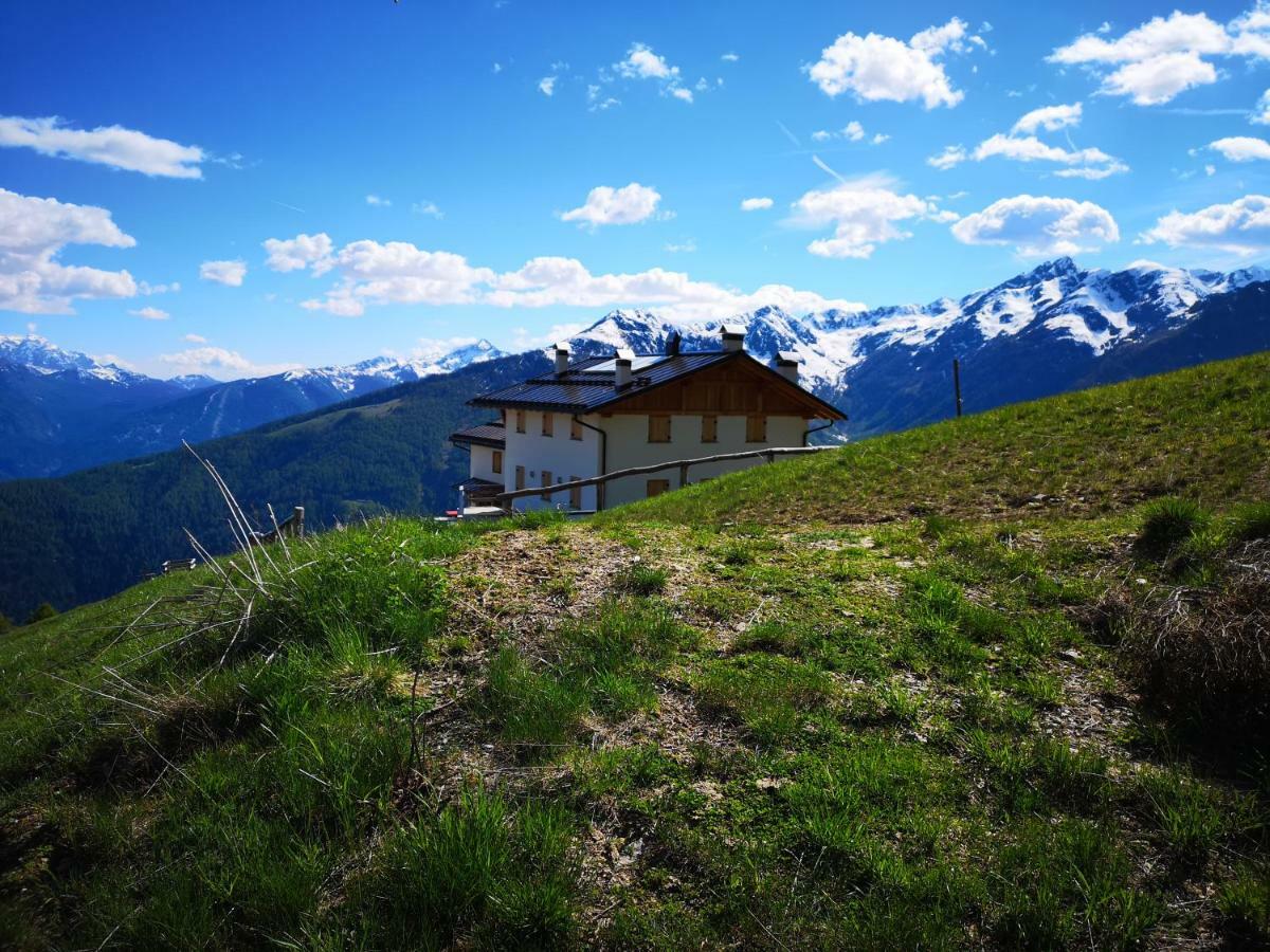 Restor Natura Malga Mondent Hotel Pracorno di Rabbi Buitenkant foto
